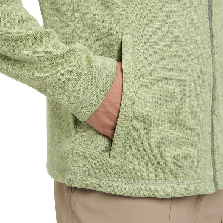 McKinley McKinley Rubin III Strickfleece Herren - melange-green smoke - 6 | SportScheck