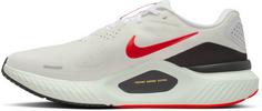 Rückansicht von Nike STRUCTURE 26 Laufschuhe Herren white-bright crimson-medium ash