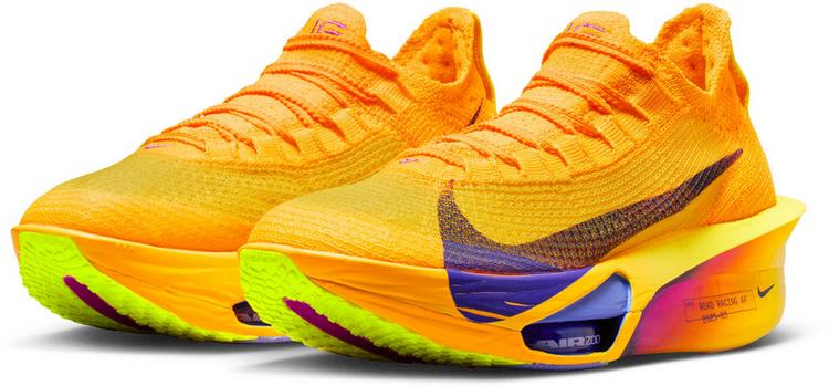 Nike Nike AIR ZOOM ALPHAFLY NEXT 3 Laufschuhe Damen - laser orange-indigo burst-citron pu - 3 | SportScheck