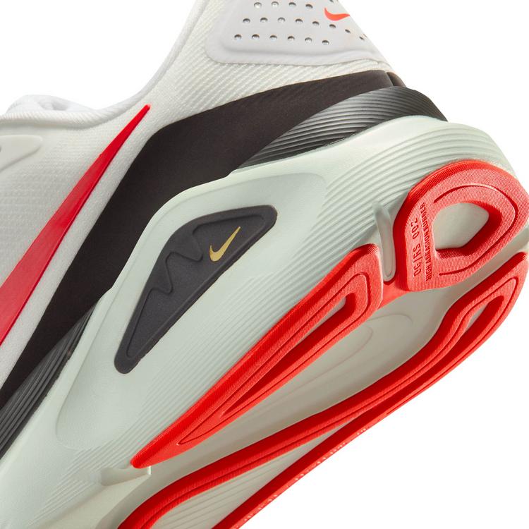 Nike Nike STRUCTURE 26 Laufschuhe Herren - white-bright crimson-medium ash - 5 | SportScheck