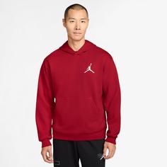 Rückansicht von Nike Jumpman Hoodie Herren gym red-white