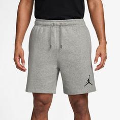Rückansicht von Nike Jumpman Shorts Herren grey heather-black