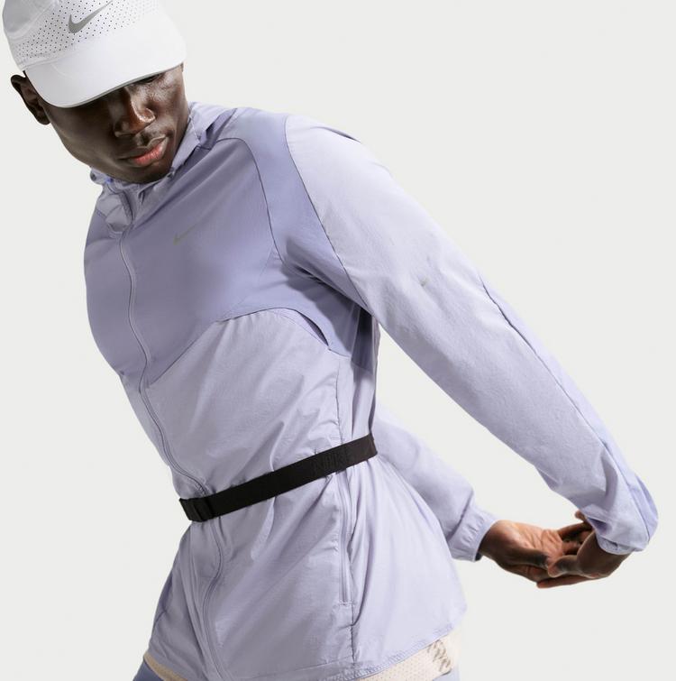 Nike Nike STRIDE NVLTY Laufjacke Herren - iron purple-indigo haze-reflective - 4 | SportScheck