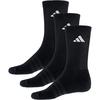 adidas C ESS CRW 3P Socken Herren - black-black-white