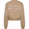 Another Cotton Lab Yoga Tequila Sweatshirt Damen - beige