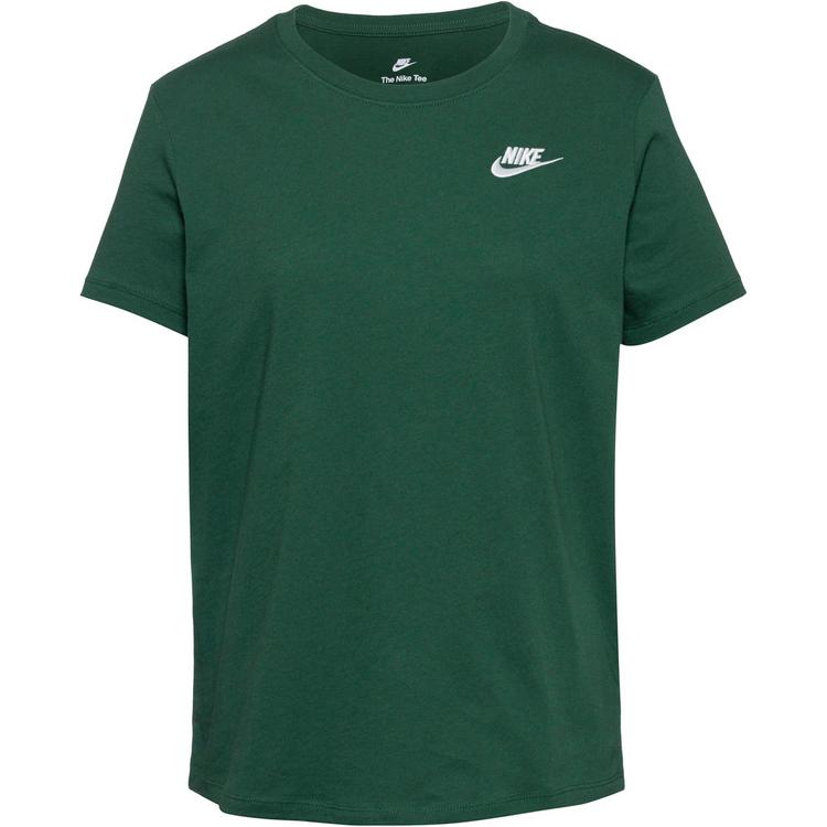 Nike Nike Club T-Shirt Damen - fir-white - 0 | SportScheck