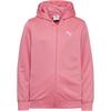 PUMA TAD ESS Sweatjacke M&auml;dchen - wild pink