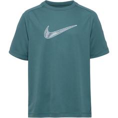Nike DF Funktionsshirt Kinder mineral slate-white