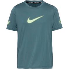 Nike DF Funktionsshirt Kinder mineral slate-lt liquid lime
