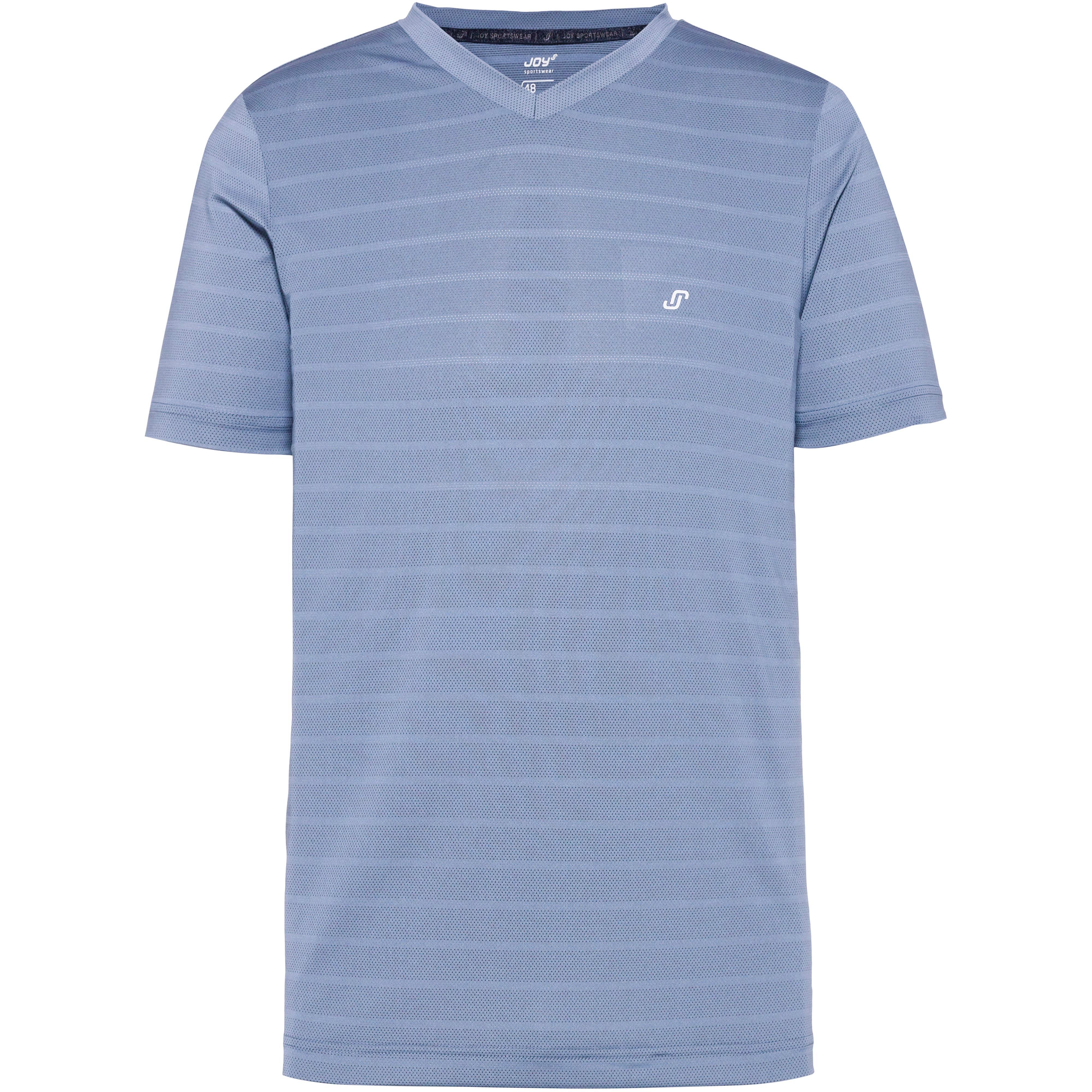 JOY sportswear ALDO Funktionsshirt Herren - blue ash stripes
