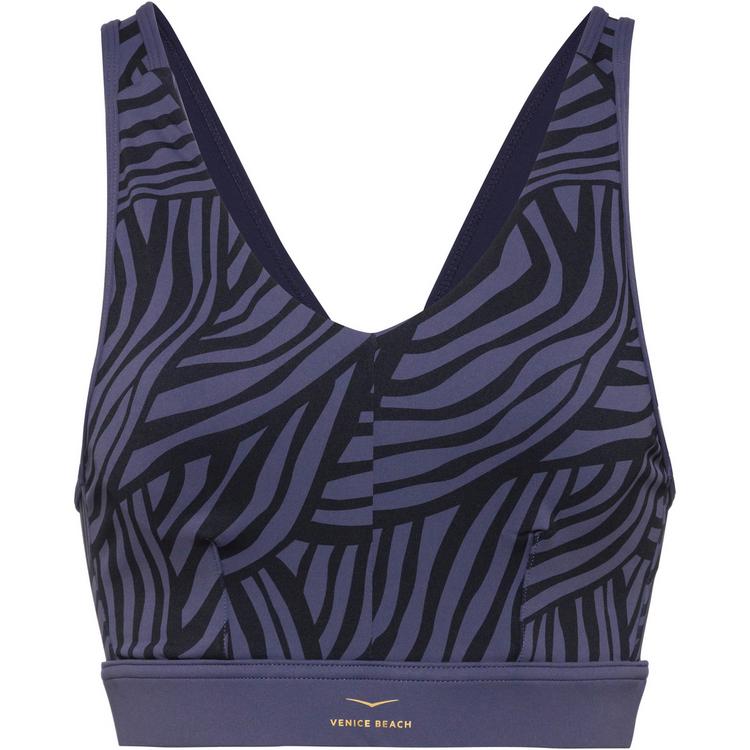 VENICE BEACH VENICE BEACH ABIGAIL Funktionstop Damen - aop line art blue mussel - 0 | SportScheck