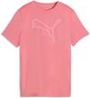 PUMA TAD ESS Funktionsshirt M&auml;dchen - wild pink