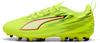 PUMA ULTRA 6 PLAY MG JR Fu&szlig;ballschuhe Kinder - yellow alert-puma black-glowing red-lime squeeze