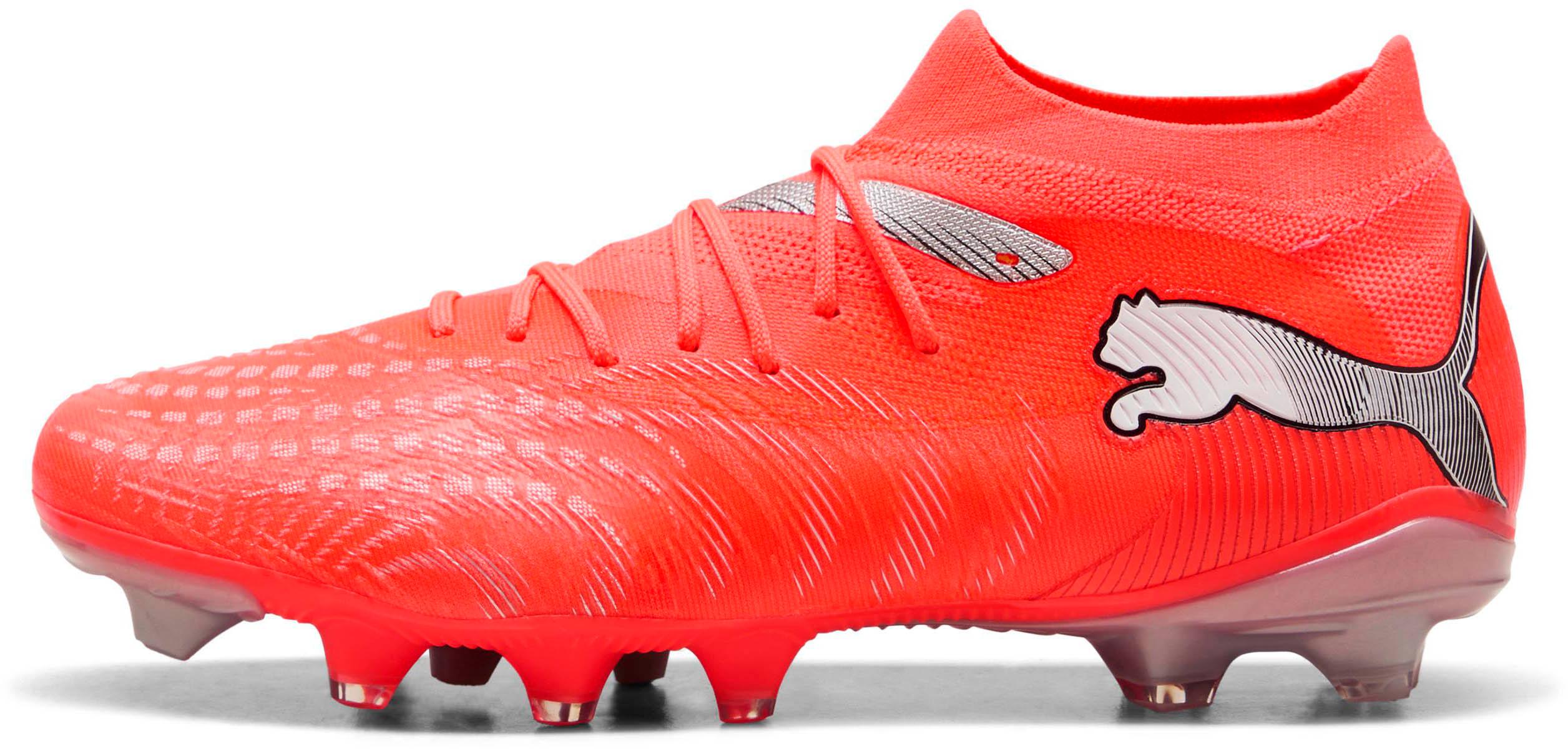 PUMA FUTURE 9 MATCH FG-AG Wns Fu&szlig;ballschuhe Damen - glowing red-puma white-puma black-puma silver