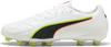 PUMA KING 20 MATCH FG-AG Fu&szlig;ballschuhe Herren - puma white-glowing red-yellow alert