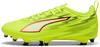 PUMA ULTRA 6 PLAY FG-AG Jr Fu&szlig;ballschuhe Kinder - yellow alert-puma black-glowing red-lime squeeze