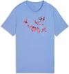 PUMA TAD ESS AOP T-Shirt Kinder - intense lavender
