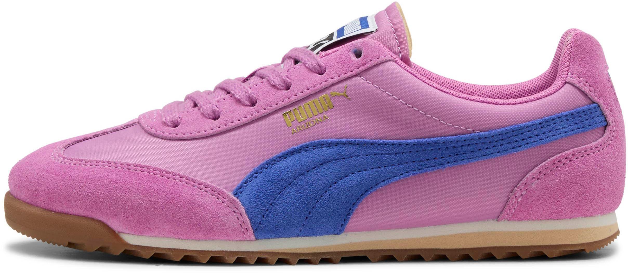 Puma Sneaker Retro 70s Nylon-Nubukleder Rosa