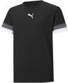 PUMA teamRISE Funktionsshirt Kinder - puma black-smoked pearl-puma white