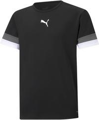 PUMA teamRISE Funktionsshirt Kinder - puma black-smoked pearl-puma white