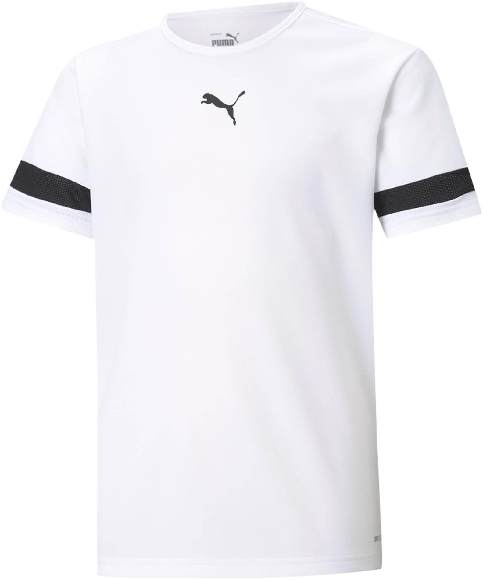 PUMA teamRISE Funktionsshirt Kinder - puma white-puma black-puma white