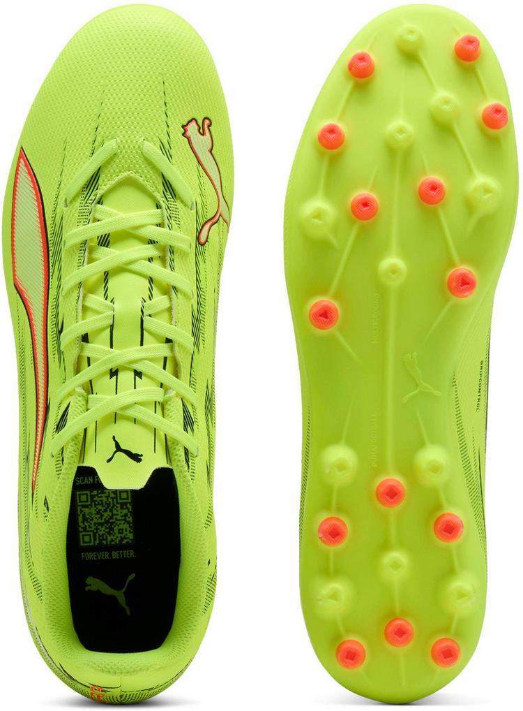 PUMA PUMA ULTRA 6 PLAY MG Fu&szlig;ballschuhe Herren - yellow alert-puma black-glowing red-lime squeeze - 1 | SportScheck