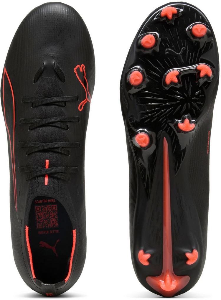 PUMA PUMA ULTRA 6 MATCH FG-AG Fu&szlig;ballschuhe Herren - puma black-puma red - 1 | SportScheck