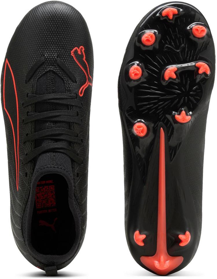 PUMA PUMA ULTRA 6 MATCH FG-AG Jr Fu&szlig;ballschuhe Kinder - puma black-puma red - 1 | SportScheck