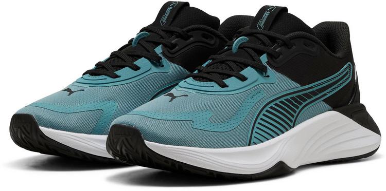 PUMA PUMA PWR Hybrid Fitnessschuhe Herren - baltic sea blue-lux lime-puma black - 2 | SportScheck