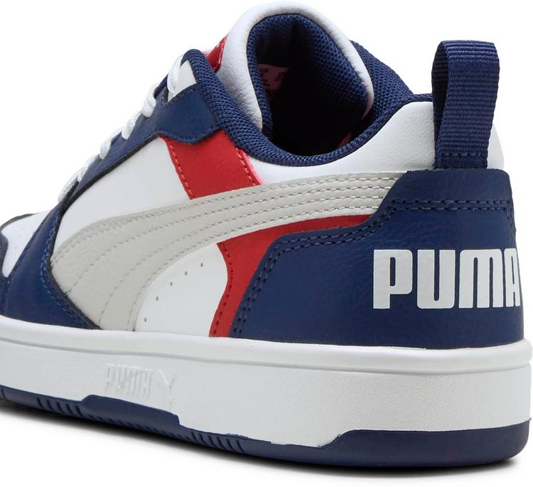 PUMA PUMA Rebound V6 Jr. Sneaker Kinder - blue jewel-feather gray-puma white - 3 | SportScheck