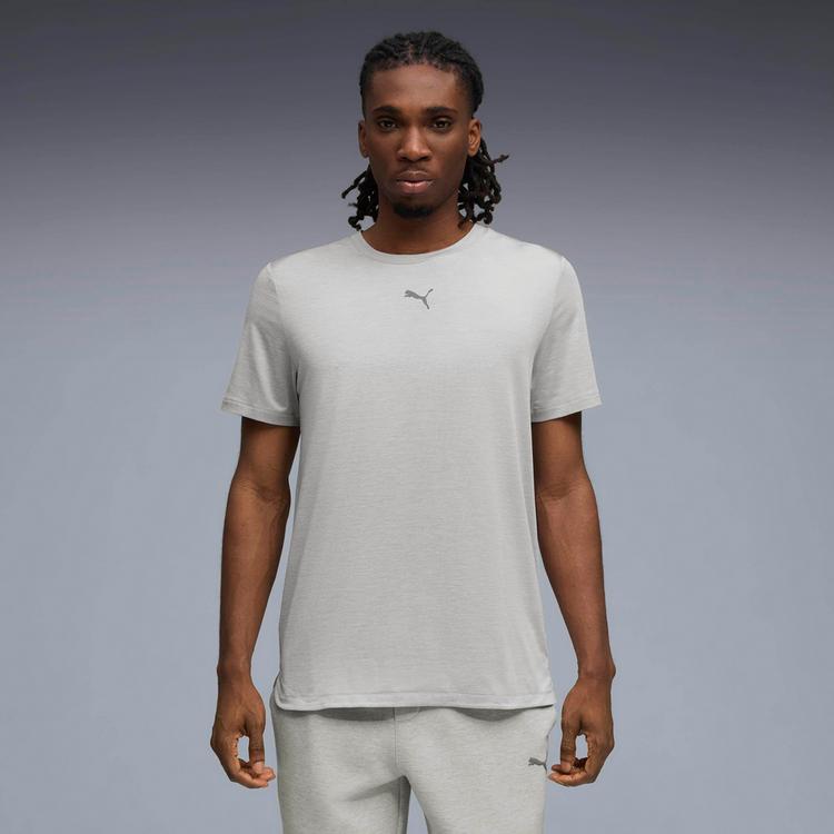 PUMA PUMA CLOUDSPUN Funktionsshirt Herren - light gray heather - 0 | SportScheck