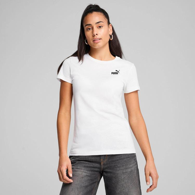 PUMA PUMA Essentiell T-Shirt Damen - puma white - 0 | SportScheck