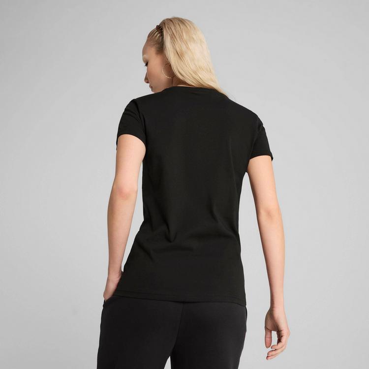 PUMA PUMA Essentiell T-Shirt Damen - puma black - 1 | SportScheck