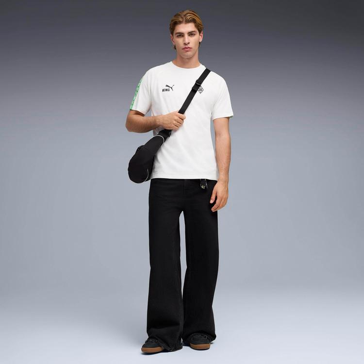 PUMA PUMA BMG FtblKING T-Shirt Herren - puma white-puma green - 2 | SportScheck