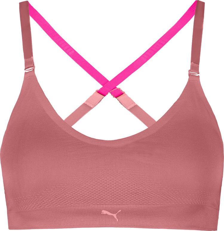 PUMA PUMA 3D KNIT SPORT TRIANGLE TOP BH Damen - dusty pink - 0 | SportScheck