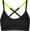 PUMA 3D KNIT SPORT TRIANGLE TOP BH Damen - black