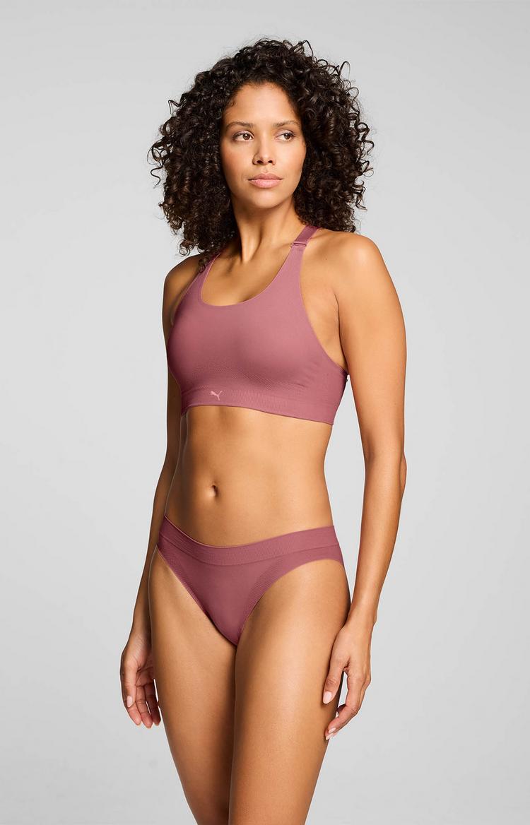 PUMA PUMA 3D KNIT SPORT BRIEFS 2P Unterhose Damen - dusty pink-pink - 0 | SportScheck