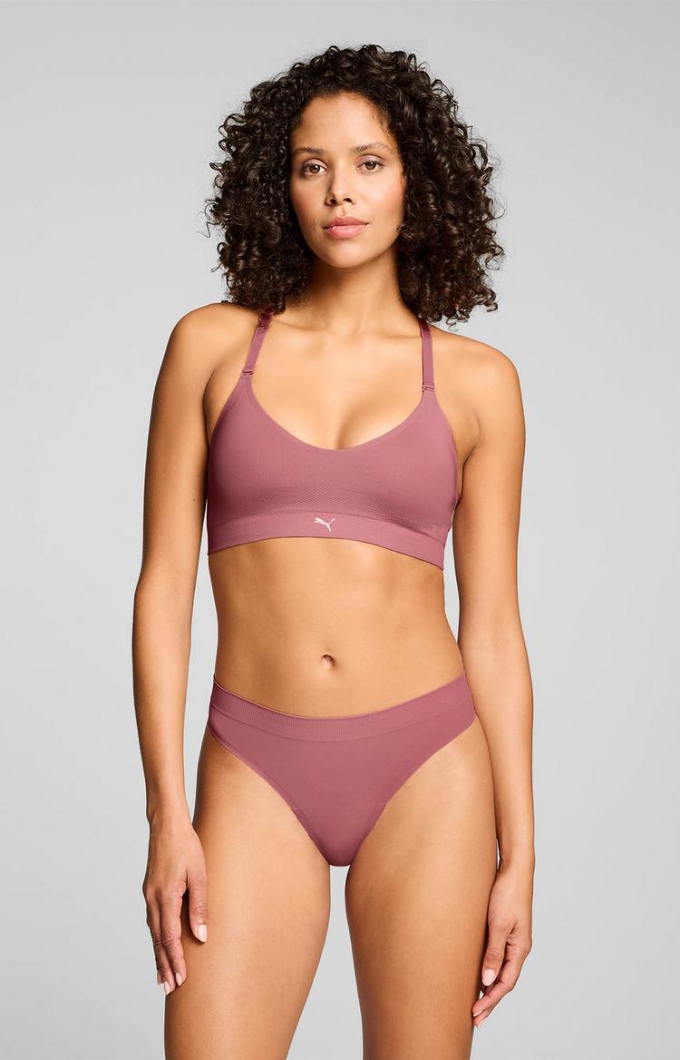 PUMA PUMA 3D KNIT SPORT STRINGS 2P Unterhose Damen - dusty pink-pink - 0 | SportScheck