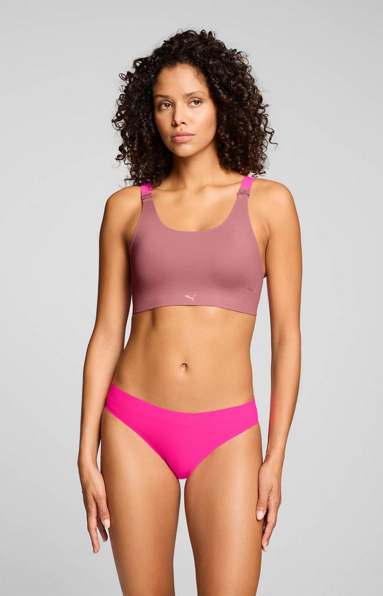 PUMA PUMA 3D KNIT SPORT BRIEFS 2P Unterhose Damen - dusty pink-pink - 1 | SportScheck
