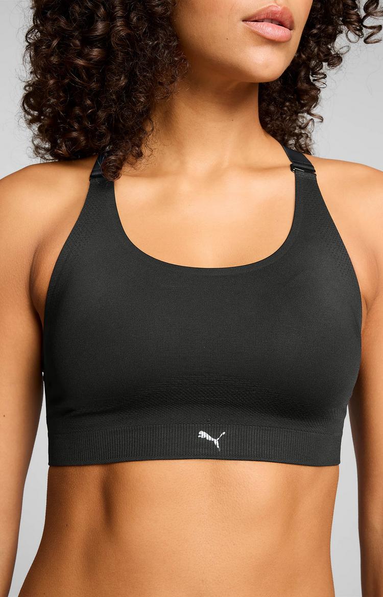 PUMA PUMA 3D KNIT SPORT TOP BH Damen - black - 2 | SportScheck