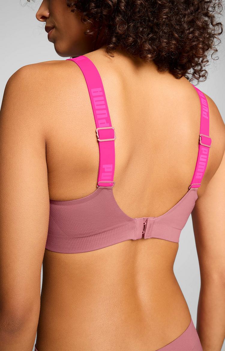 PUMA PUMA 3D KNIT SPORT TOP BH Damen - dusty pink - 3 | SportScheck