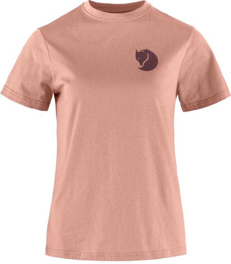 FJ&Auml;LLR&Auml;VEN FJ&Auml;LLR&Auml;VEN Fox Boxy Logo T-Shirt Damen - dusty rose - 0 | SportScheck