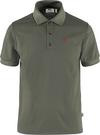 FJ&Auml;LLR&Auml;VEN Crowley Pique Poloshirt Herren - mountain grey