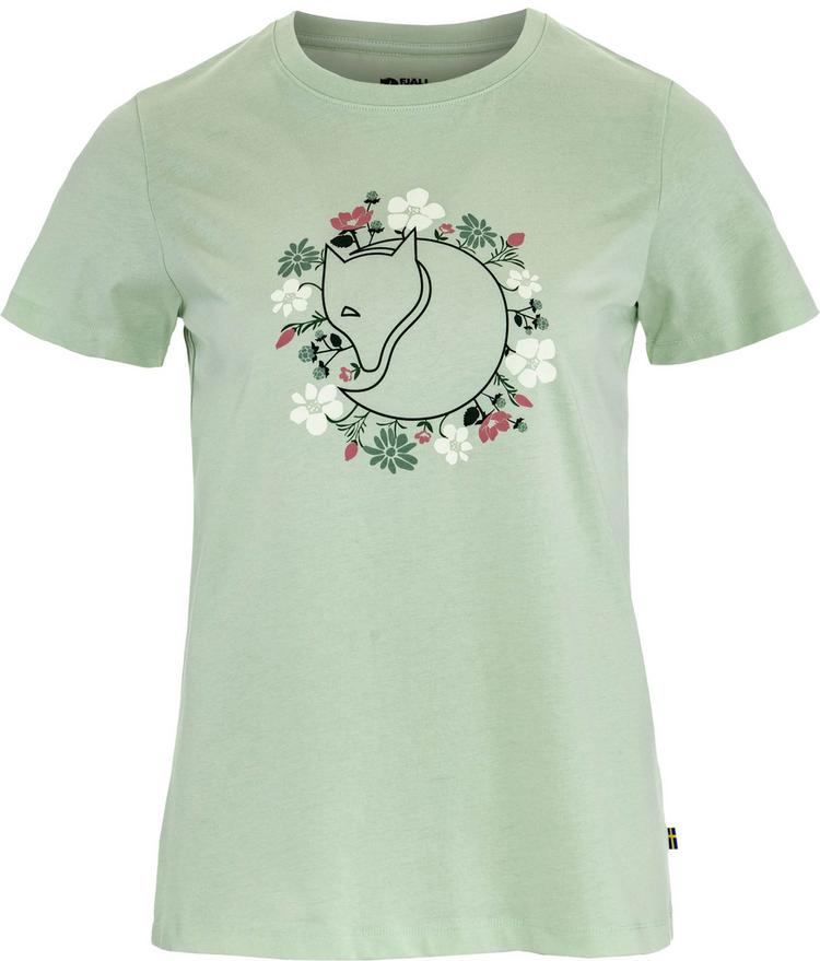 FJ&Auml;LLR&Auml;VEN FJ&Auml;LLR&Auml;VEN Fj&auml;llblomster Fox T-Shirt Damen - soft jade - 0 | SportScheck