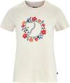 FJ&Auml;LLR&Auml;VEN Fj&auml;llblomster Fox T-Shirt Damen - chalk white