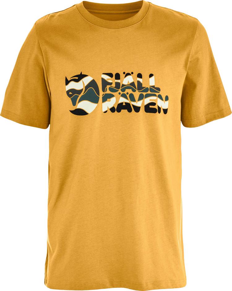 FJ&Auml;LLR&Auml;VEN FJ&Auml;LLR&Auml;VEN Multicolor Logo T-Shirt Herren - ochre - 0 | SportScheck