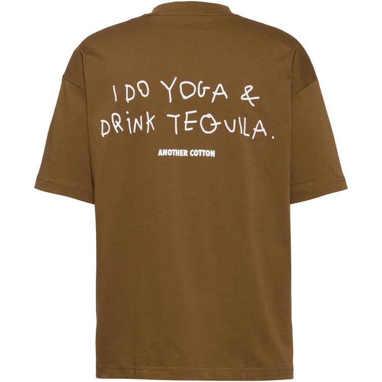 Another Cotton Lab Another Cotton Lab Yoga - Tequila T-Shirt - brown - 0 | SportScheck