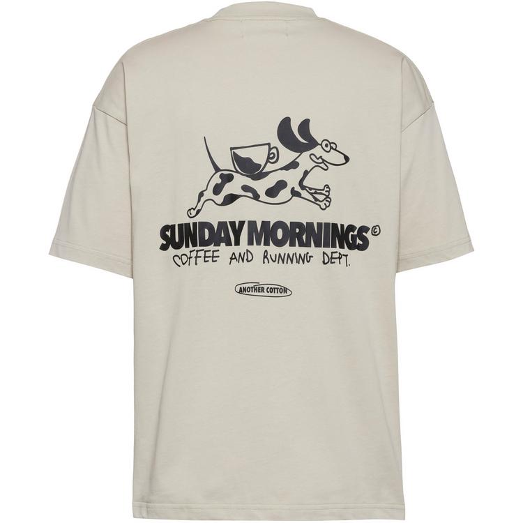 Another Cotton Lab Another Cotton Lab Sunday Mornings T-Shirt - beige - 0 | SportScheck