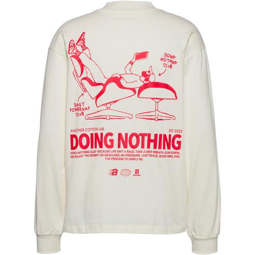 Another Cotton Lab Doing Nothing Langarmshirt