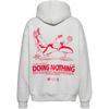 Another Cotton Lab Doing Nothing Hoodie - grey